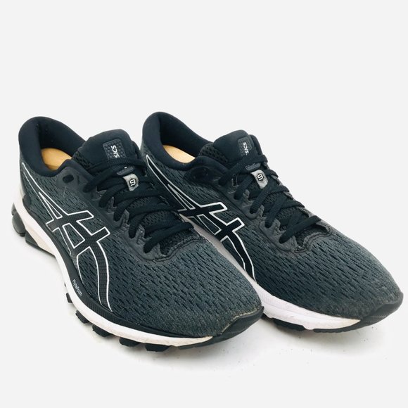 ASICS GT-1000 9 FlyteFoam Running Shoes Women's Sz 10M Carrier Gray & Black EUC - Picture 3 of 9